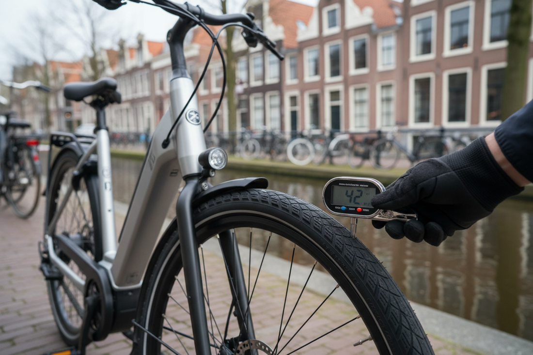 De invloed van bandenspanning op je actieradius (e-bike)