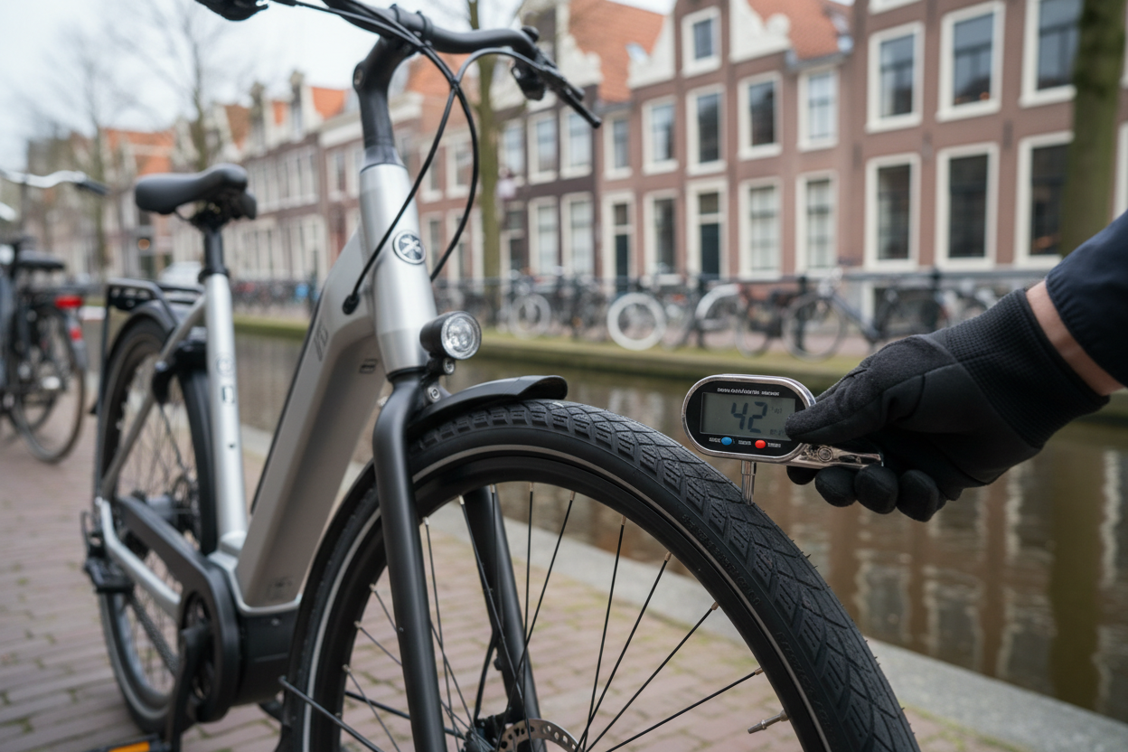 De invloed van bandenspanning op je actieradius (e-bike)