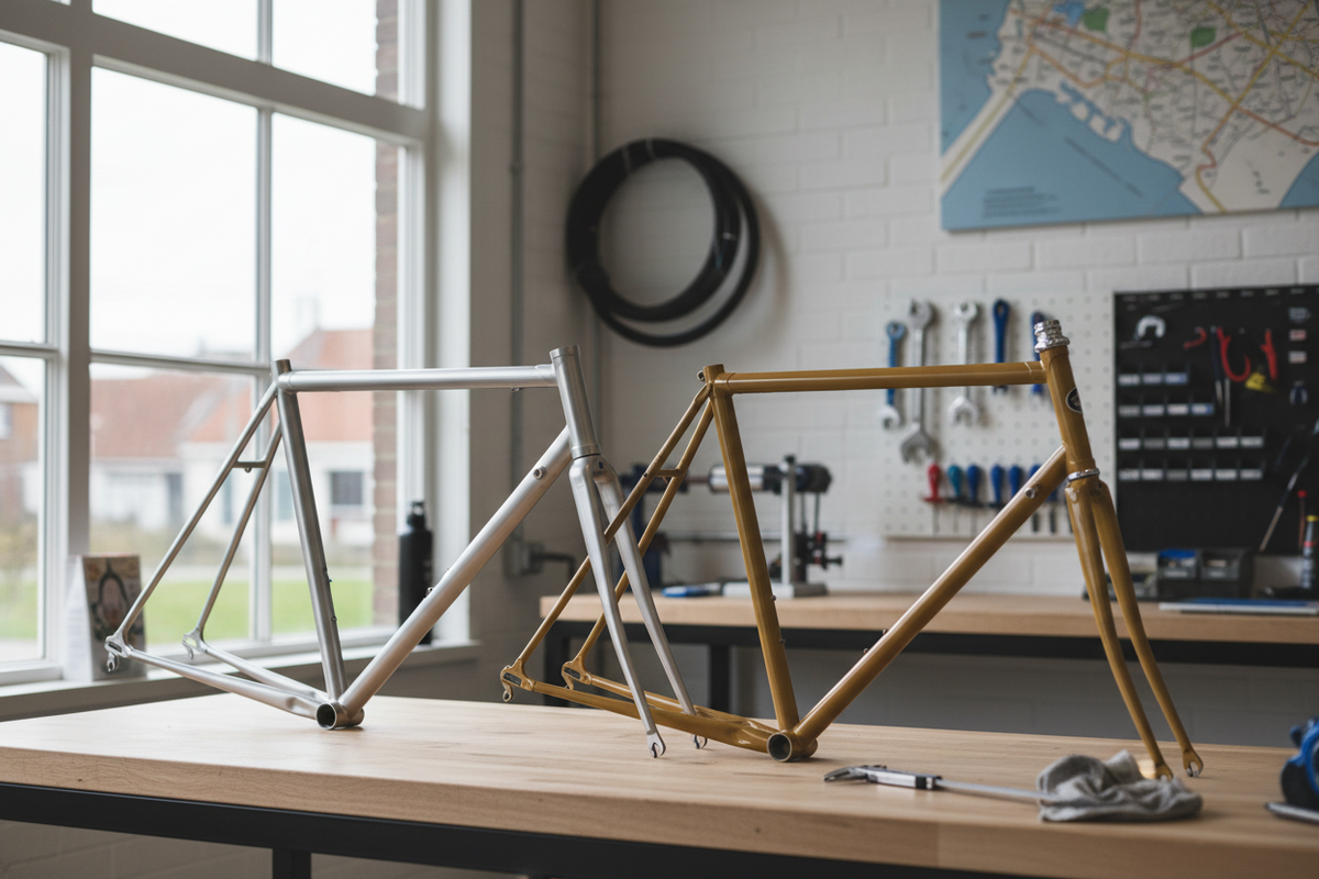 De rol van het frame-materiaal: aluminium versus staal voor woon-werkverkeer