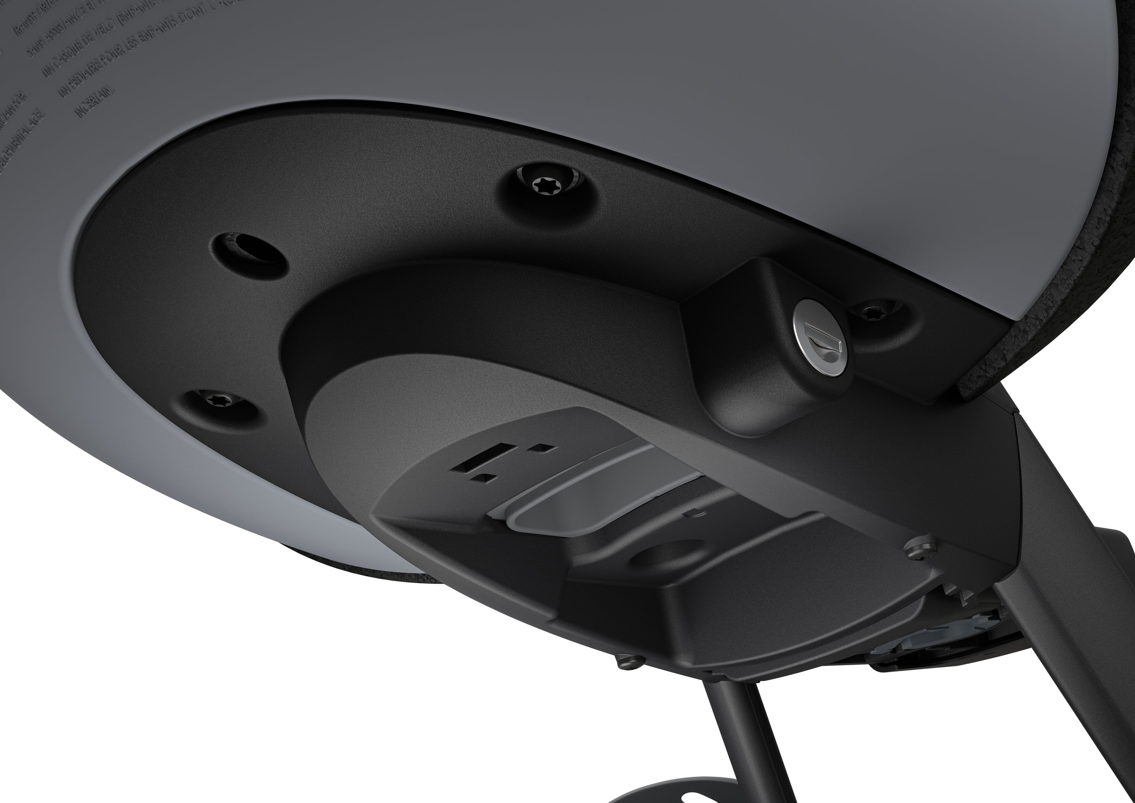 Kinderzitje voor Thule Yepp Nexxt 2 Mini - grijs
