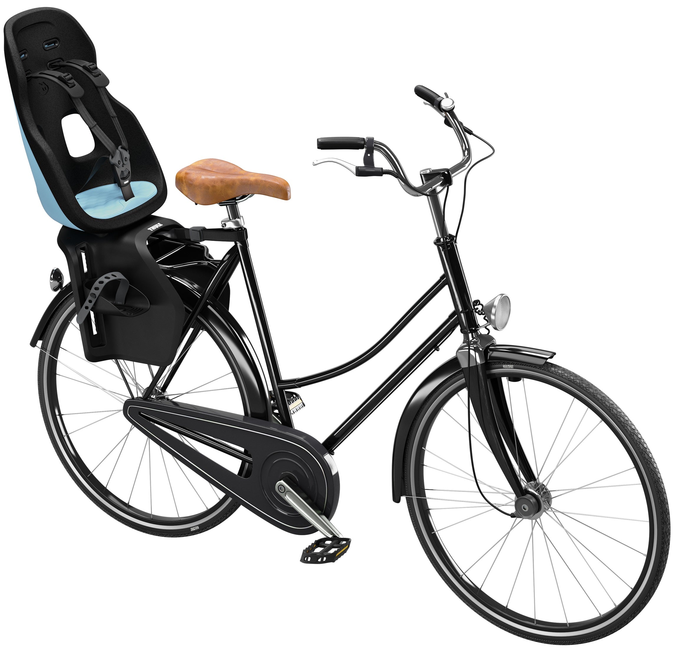 Kinderzitje achter Thule Yepp Nexxt 2 Maxi voor bagagedragerbevestiging - blauw