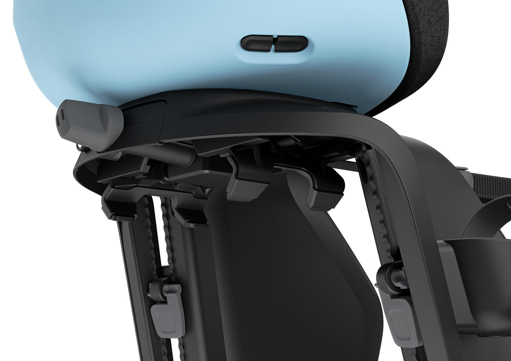 Kinderzitje achter Thule Yepp Nexxt 2 Maxi voor bagagedragerbevestiging - blauw