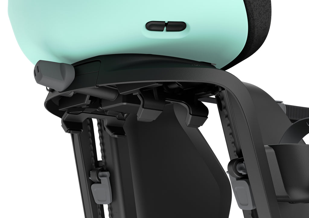 Kinderzitje achter Thule Yepp Nexxt 2 Maxi voor bagagedragerbevestiging - mint green