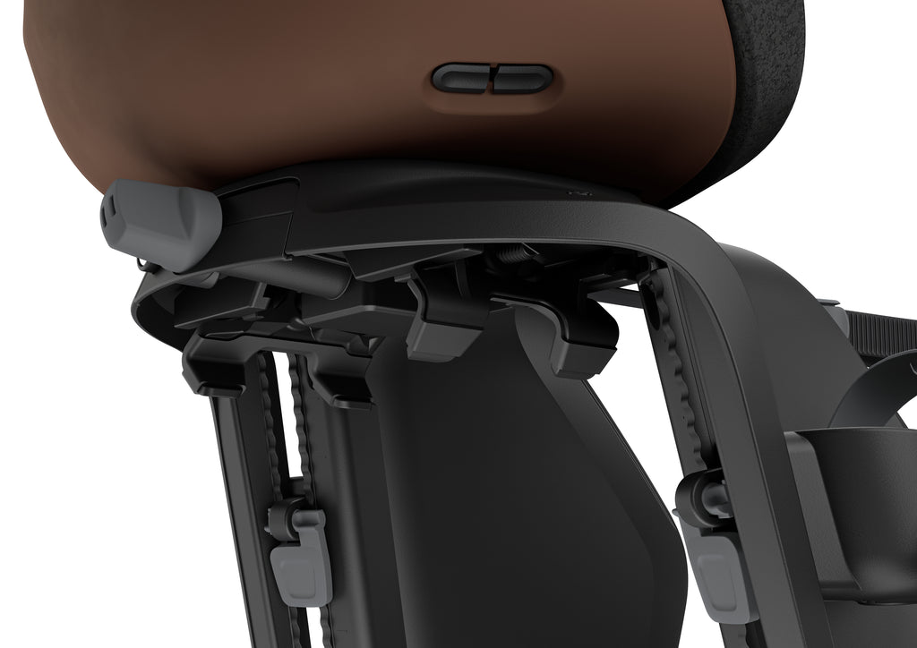 Kinderzitje achter Thule Yepp Nexxt 2 Maxi voor bagagedragerbevestiging - chocolate  brown
