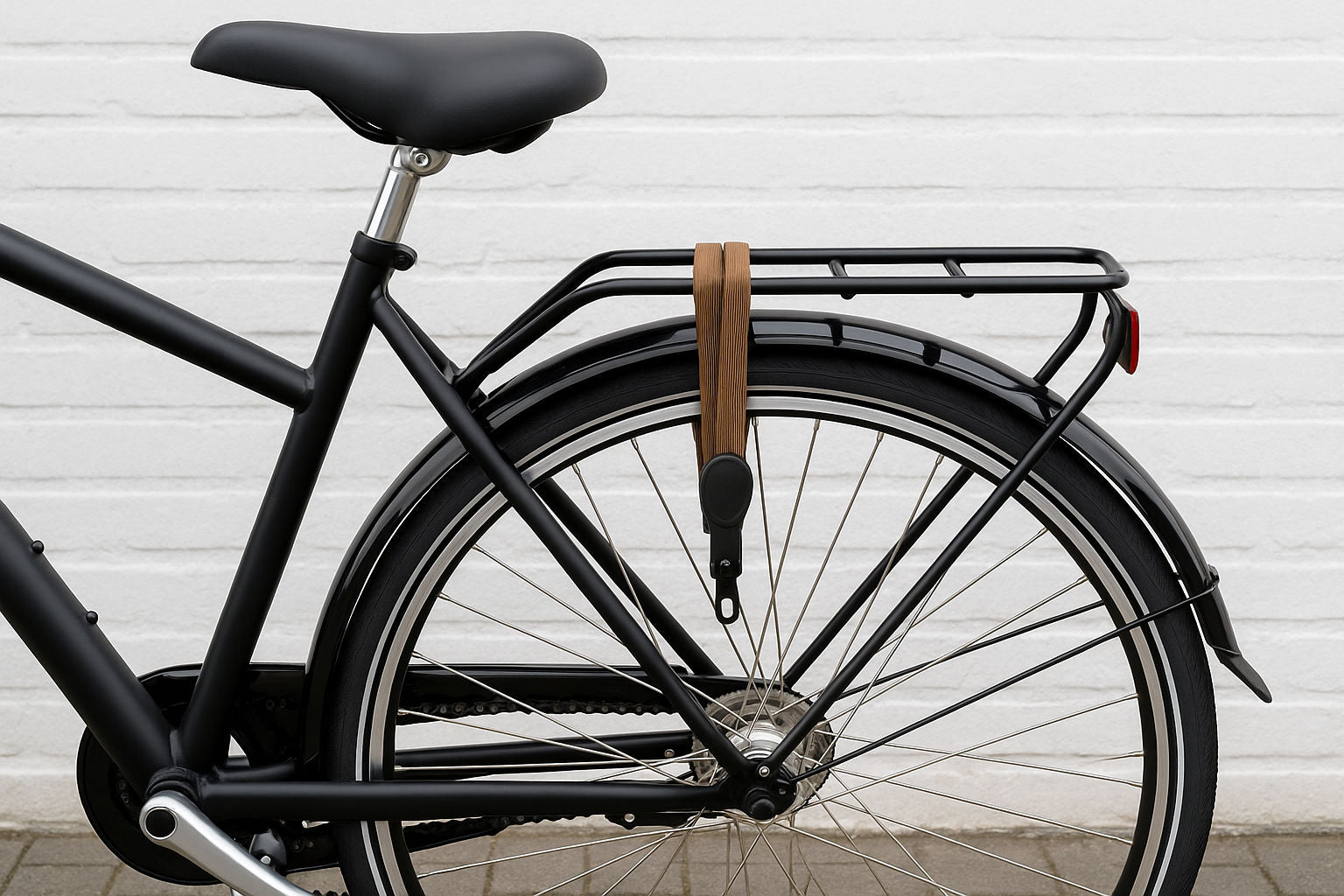 Triobinder Edge City - bruin (op kaart)