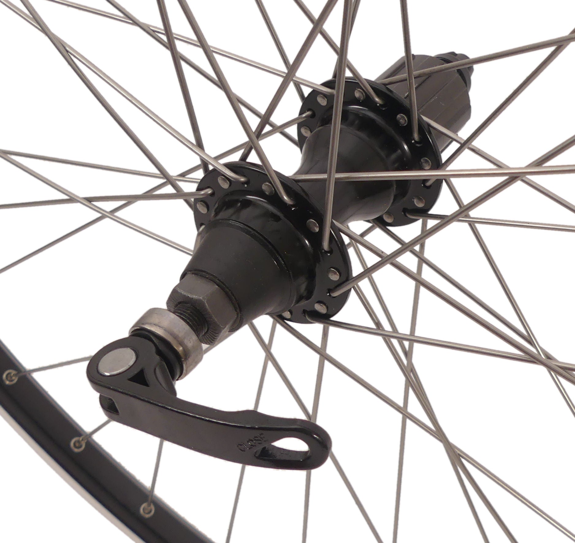 Achterwiel Rodi Connect 28" / 8/9/10 speed / 622 x 19 / met snelspanner en RVS spaken - zwart