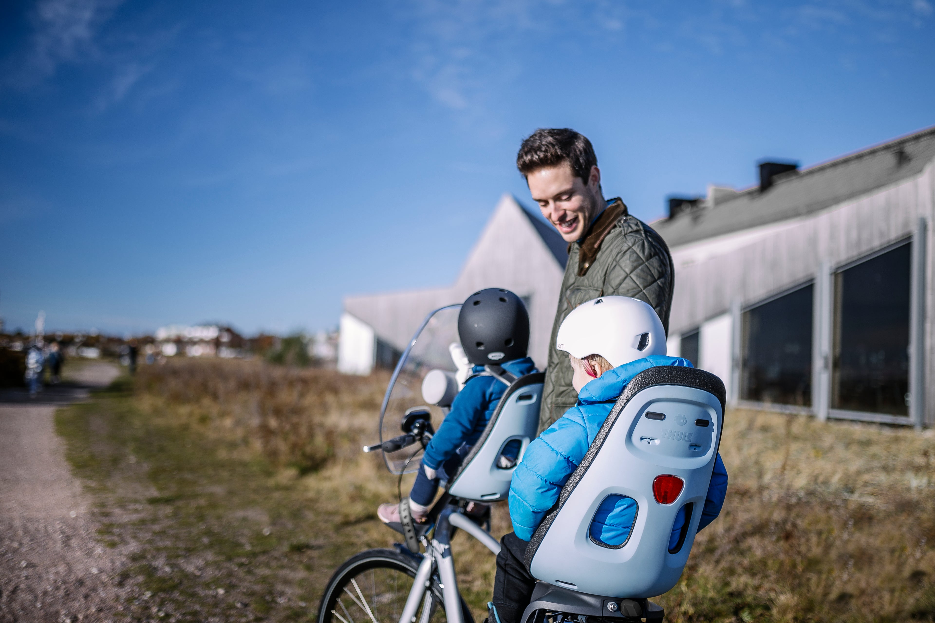 Kinderzitje voor Thule Yepp 2 mini - Blue