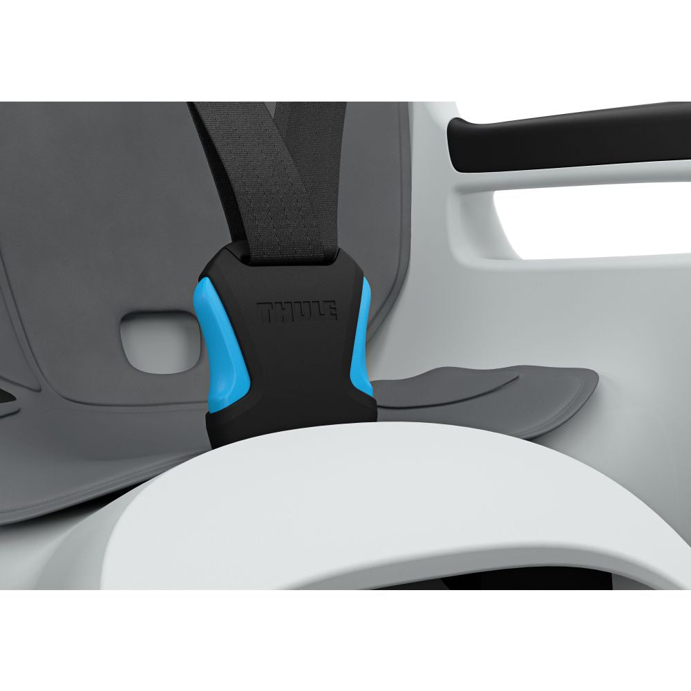 Kinderzitje achter Thule Ride Along 2 voor bagagedragerbevestiging - light grey