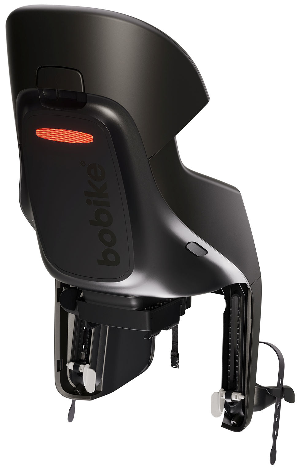 Kinderzitje achter Bobike Evolve Maxi - dragerbevestiging - Urban Black