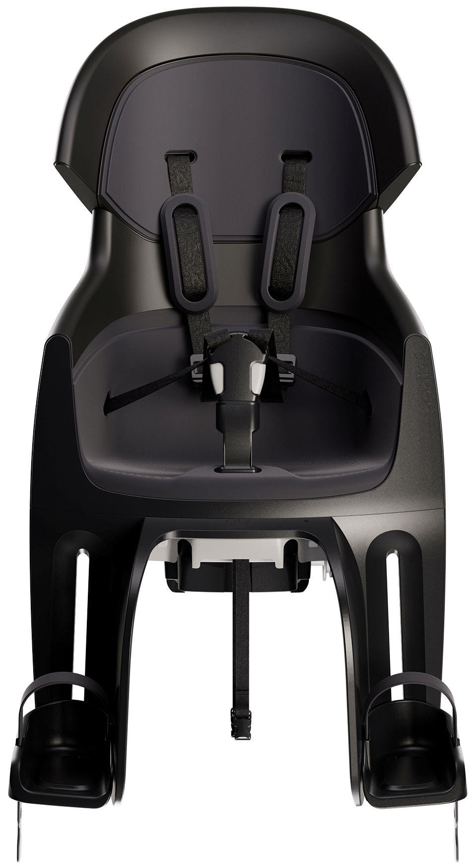 Kinderzitje achter Bobike Evolve Maxi - dragerbevestiging - Urban Black