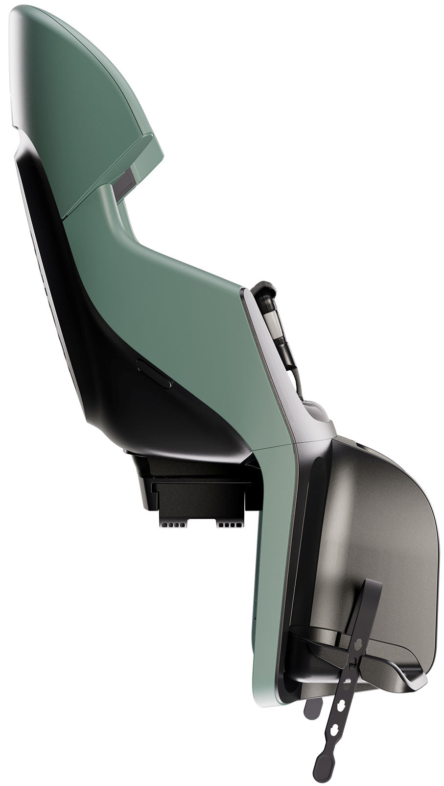 Kinderzitje achter Bobike Evolve Maxi - dragerbevestiging - Peppermint