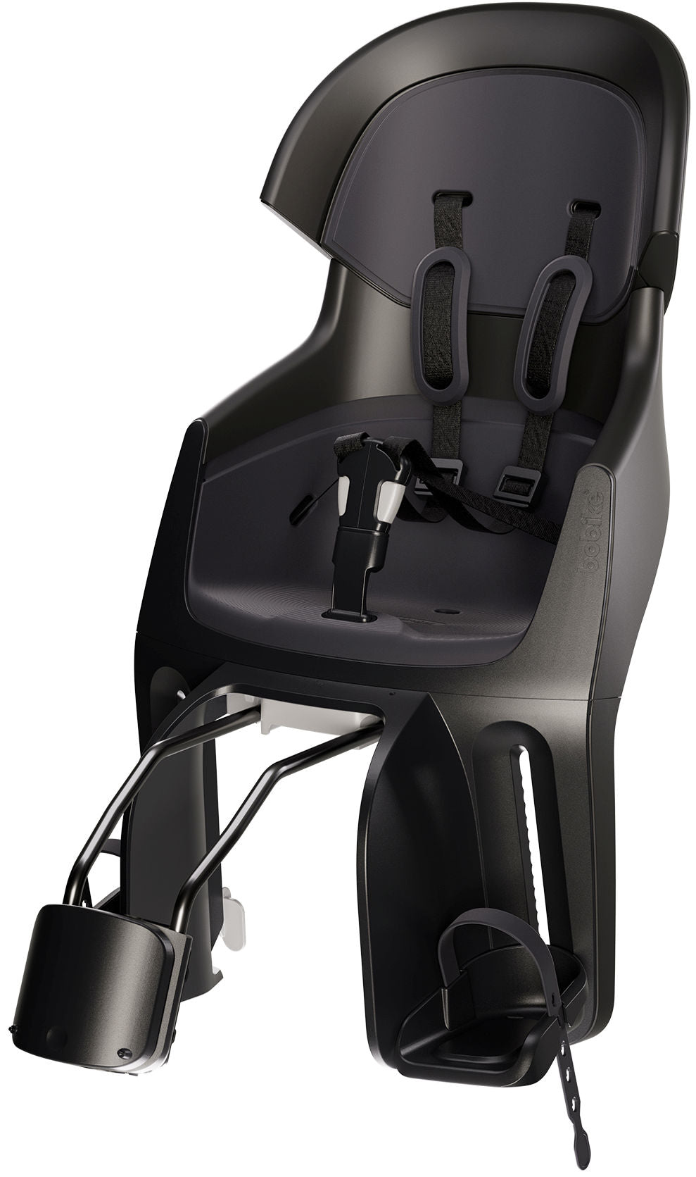 Kinderzitje achter Bobike Evolve Maxi - framebevestiging - Urban Black