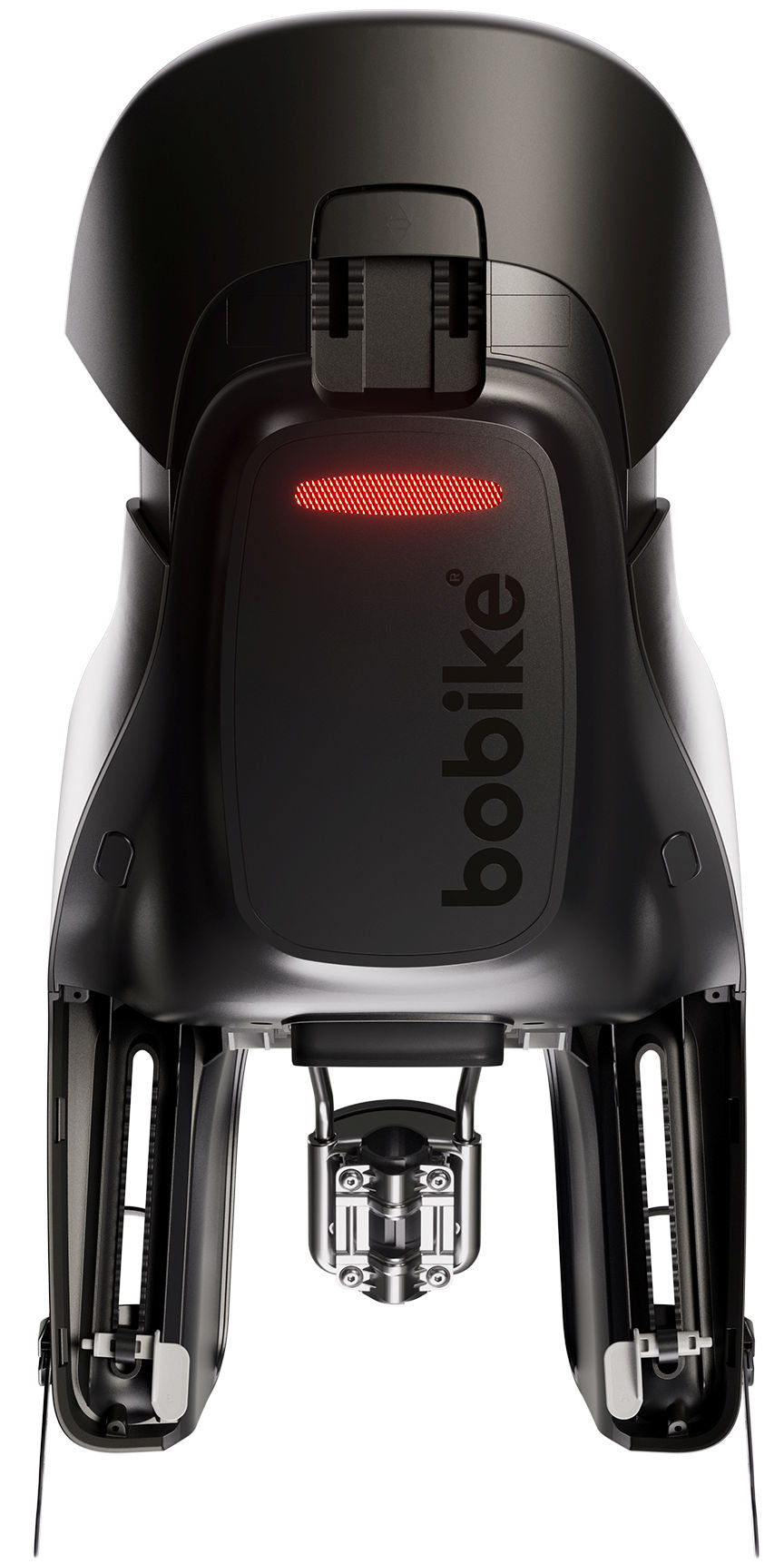 Kinderzitje achter Bobike Evolve Maxi - framebevestiging - Urban Black