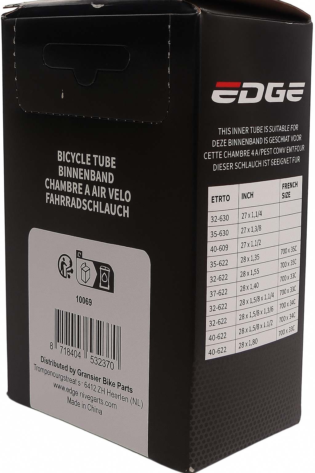 Binnenband Edge 28'' (32/40-622) - DV48mm