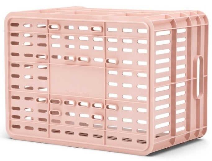 Gerecyclede Fietskrat Urban Proof Click 30 Liter - Pastelroze