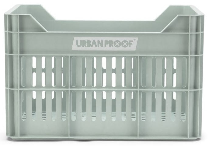 Gerecyclede Fietskrat Urban Proof Click 30 Liter - Mistig Mintgroen