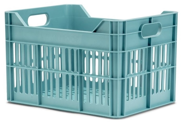 Gerecyclede Fietskrat Urban Proof Junior 15 Liter - Luchtblauw