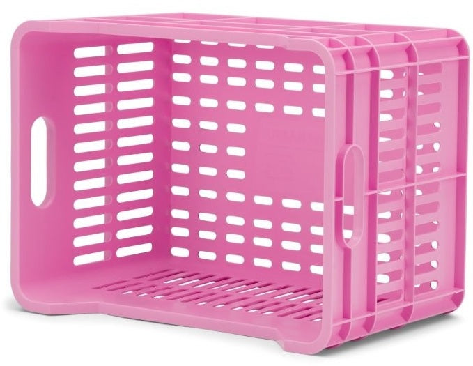 Gerecyclede Fietskrat Urban Proof Junior 15 Liter - Felroze