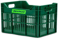 Gerecyclede Fietskrat Urban Proof Junior 15 Liter - Retro Groen