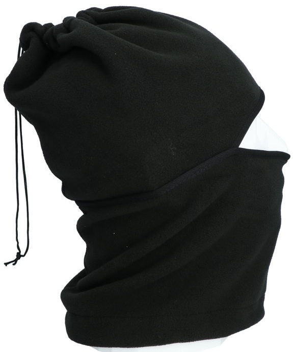 Multifunctionele nekwarmer Edge - Polyester - zwart