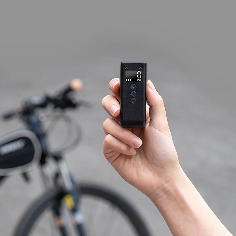 Elektrische accupomp Cycplus AS2 Pro - zwart
