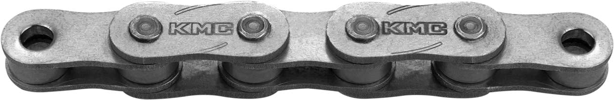 Ketting single speed KMC Z1eHX Narrow EPT 128 schakels - donker zilver
