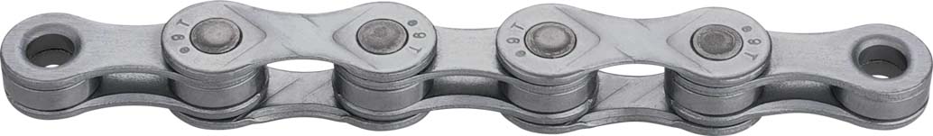 Ketting 9 speed KMC E9 EPT e-bike 136 schakels - donker zilver