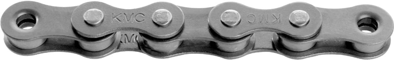 Ketting Single Speed KMC Z1 Wide EPT 112 Schakels   Zilver (Werkplaatsverpakking à 25 Stuks)