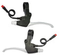 Remgreepset Saccon LEBK74A5P0S E-bike met remonderbreker - zwart/zilver