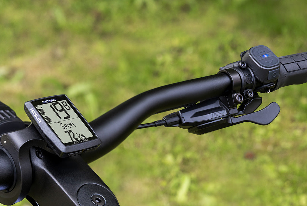 Fietscomputer Sigma EOX View 700 - zwart