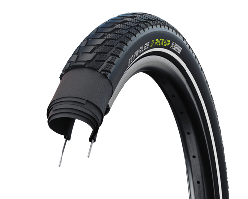 Buitenband Schwalbe Pick-Up Super Defense 27.5 x 2.60"/65.584 - zwart met reflectie