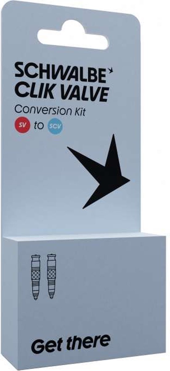 Conversie set Schwalbe Clik Valve SV-SCV - Valve only