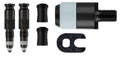 Conversie set Schwalbe Clik Valve SV-SCV - Valve met pompkop adapter