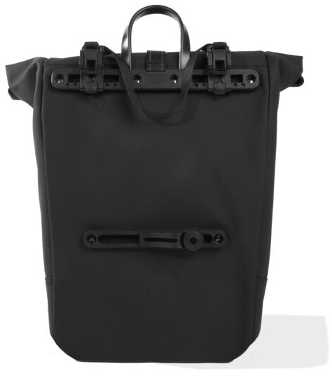 Gerecyclede enkele fietstas Urban Proof Rolltop 20 liter 30 x 15 x 42cm - groen