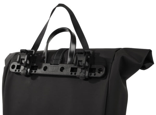Gerecyclede enkele fietstas Urban Proof Rolltop 20 liter 30 x 15 x 42cm - blauw