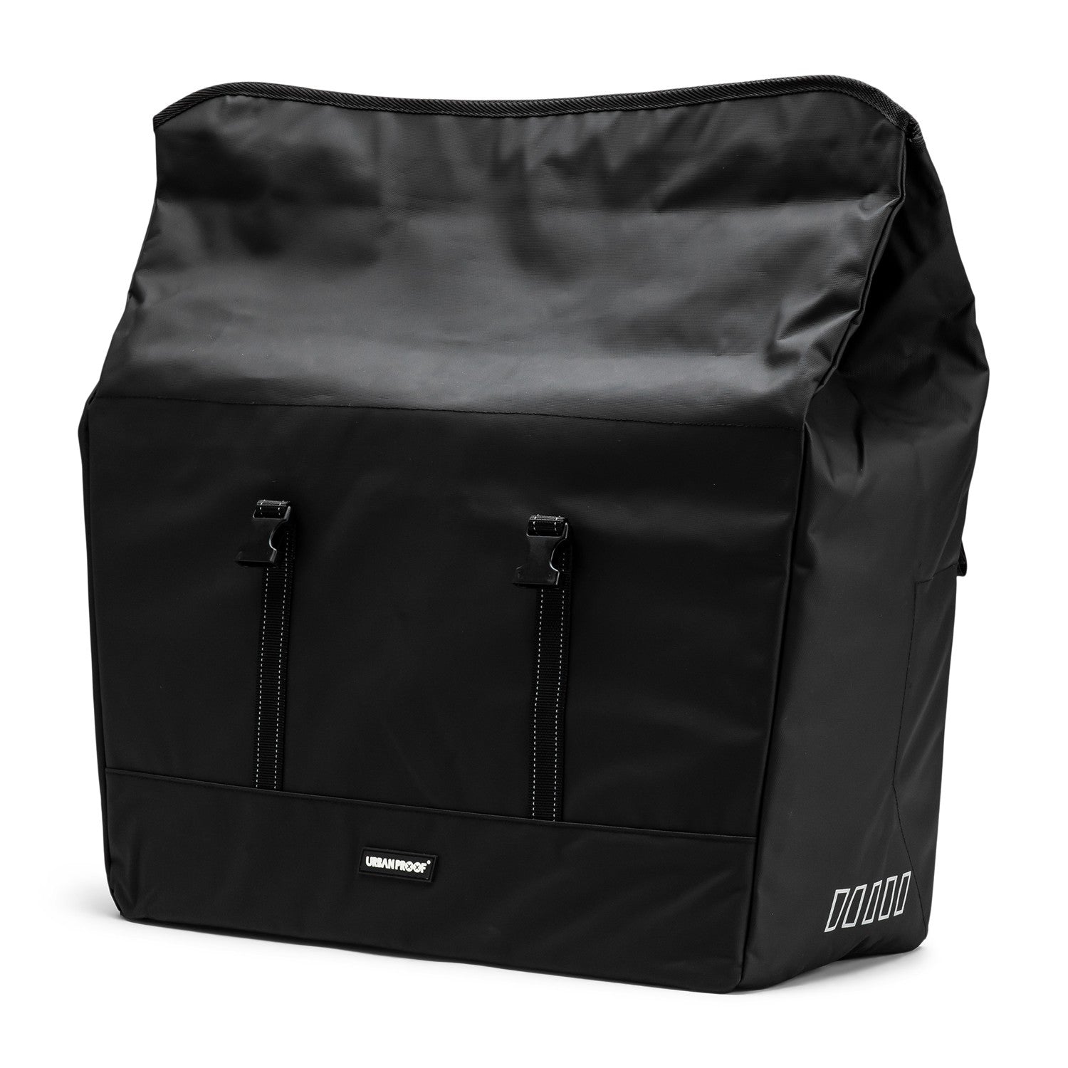 Gerecyclede Longtail fietstas Urban Proof 60 liter - zwart
