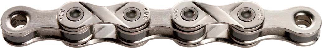 Ketting 8 speed KMC X8 - zilver/grijs - werkplaatsrol 50 meter
