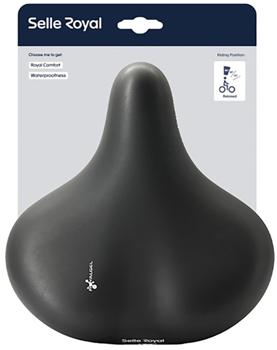 Fietszadel Selle Royal Gipsy Spring Relaxed  - Zwart