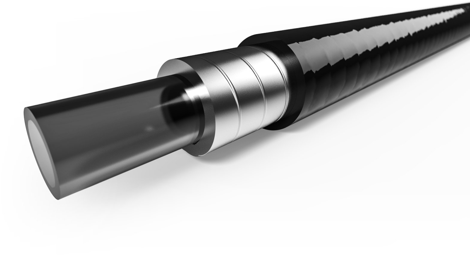 Rem buitenkabel Elvedes met teflon voering ø4,9mm / 10 meter (rol) - geel