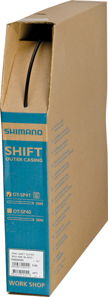 Buitenkabel (schakel) Shimano OT-SP41 - 50 meter - zwart