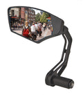 Spiegel Mirage links First Class dimmend glas - bar-end bevestiging - zwart