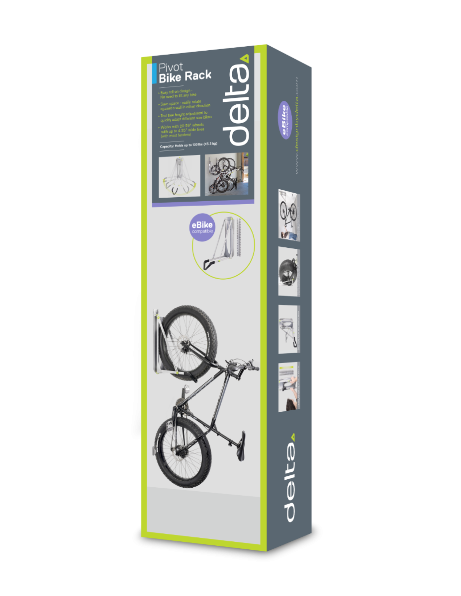 Verstelbaar fietsenrek Delta Cycle 20-29" - zwart