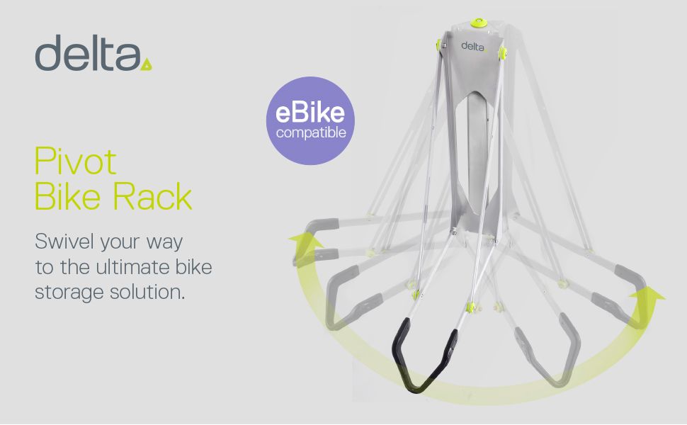 Verstelbaar fietsenrek Delta Cycle 20-29" - zwart