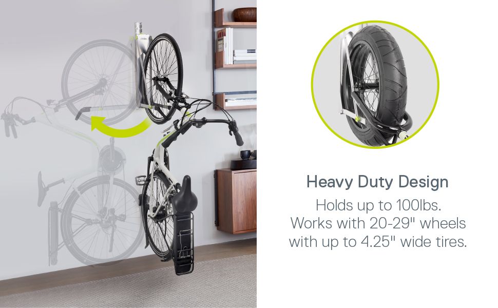 Verstelbaar fietsenrek Delta Cycle 20-29" - zwart