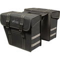 Dubbele fietstas Greenlands City 25 liter zwart