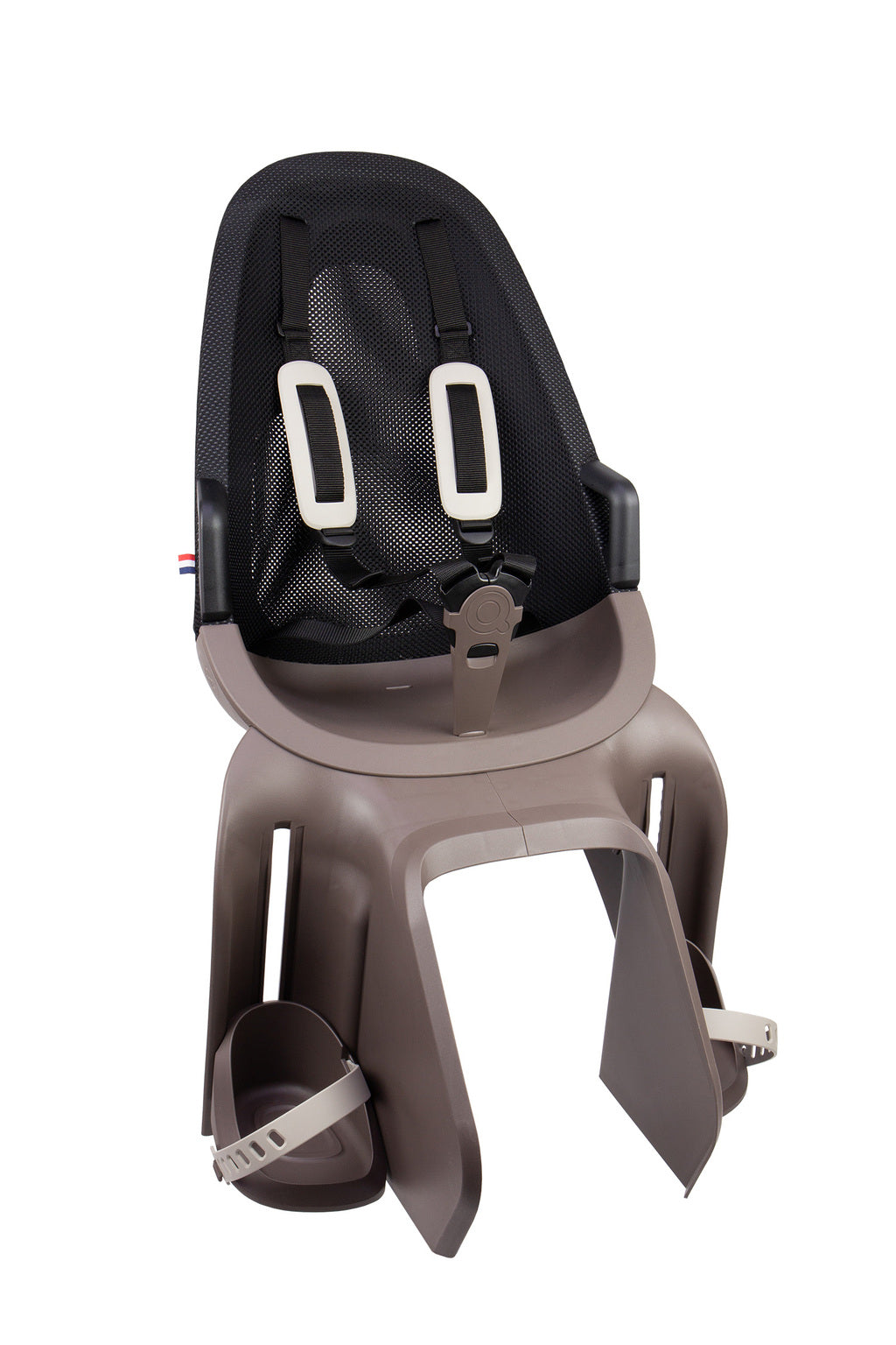 Kinderzitje achter Qibbel Air Hazel Brown dragerbevestiging (CFS)