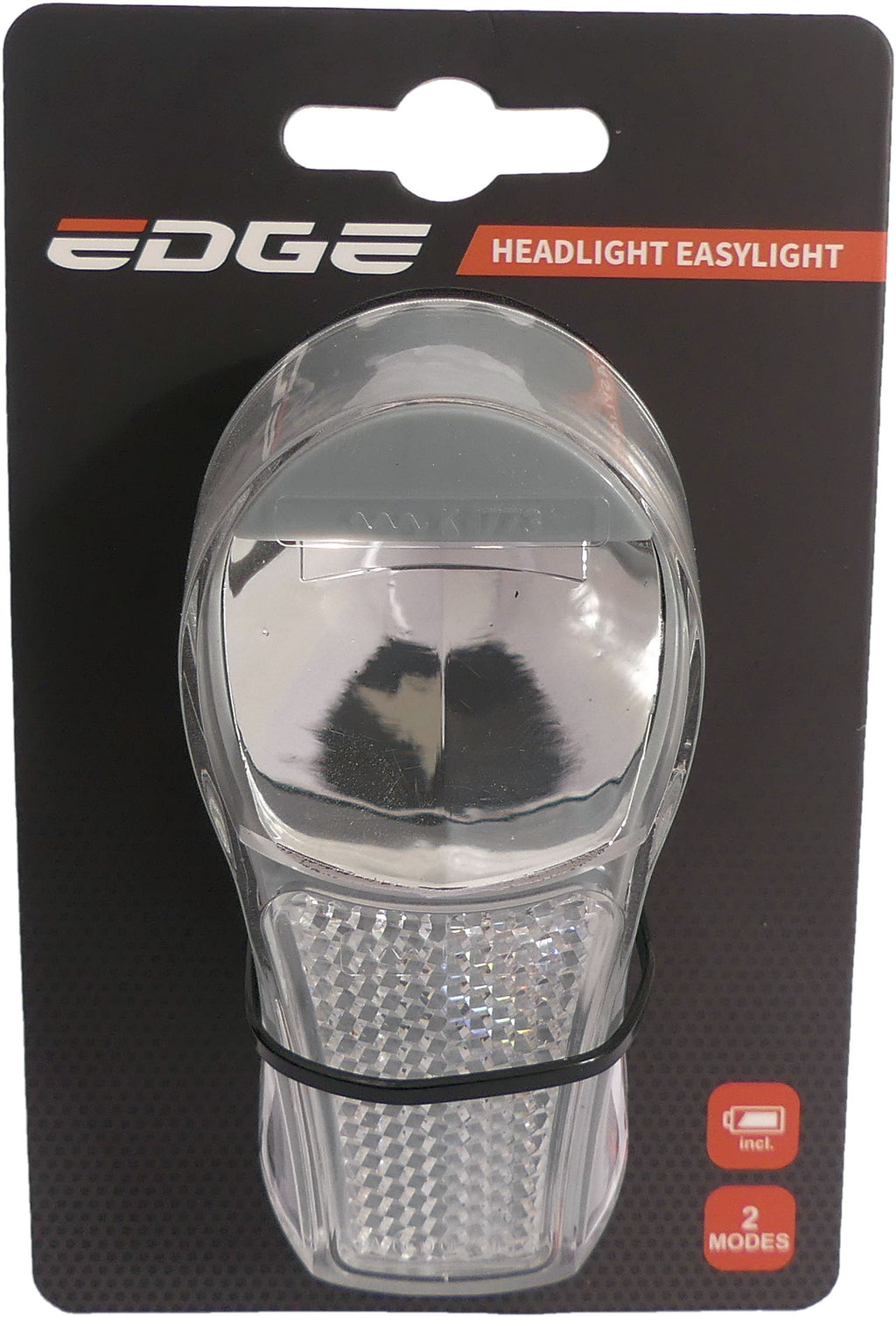 Koplamp Edge Streetlight - 1 led - 30 lux - inclusief batterij (op kaart)