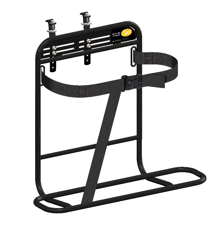 Buggydrager Steco Buggy-Mee advanced - mat zwart
