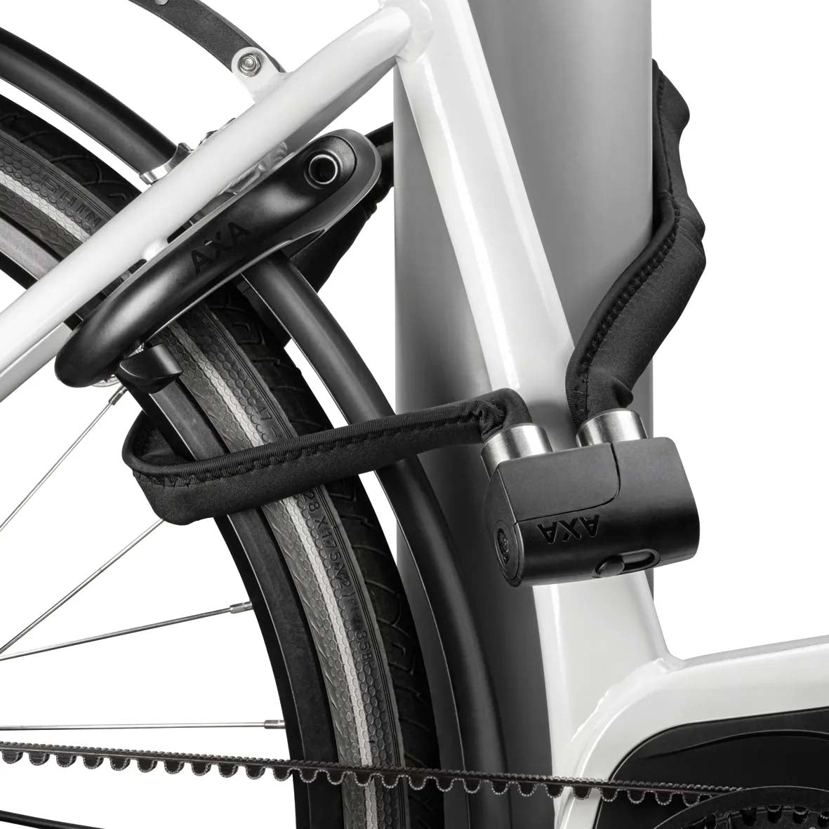 Vouwslot Axa Foldable 6-95 - zwart