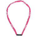 Kettingslot Axa Rigid RCC code 120x3,5 met polyester hoes - roze